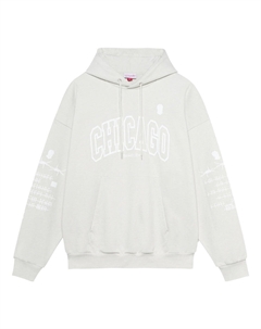 Худи x NBA Chicago Bulls Hoodie 'Grey', серый Mitchell and ness