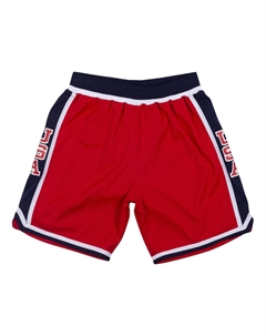 Спортивные шорты Team USA 1984 Shorts 'Red', красный Mitchell and ness