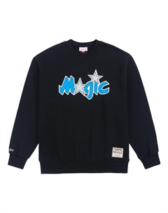 Худи x NBA Orlando Magic Sweatshirt 'Black', черный Mitchell and ness
