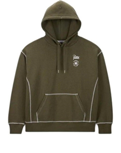 Худи x Patta Gold Standard Hoodie 'Utility Green Heather', оливкого-зеленый Converse