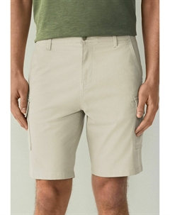 Шорты STRAIGHT FIT STRETCH CARGO, бежевый Next