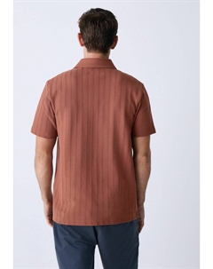 Рубашка поло REGULAR FIT - VERTICAL TEXTURED, красный Next