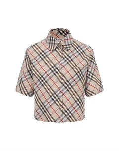 Хлопковая рубашка Burberry