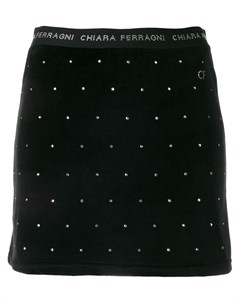 Chiara ferragni юбка с отделкой кристаллами l черный Chiara ferragni