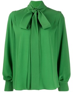 Emilia wickstead блузка с бантом 10 зеленый Emilia wickstead
