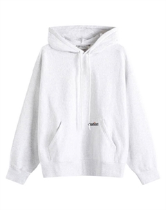 Толстовка с капюшоном и надписью лейбла, цвет ash heather Carhartt wip