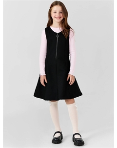 Черный сарафан на широких бретелях для девочек Mark formelle