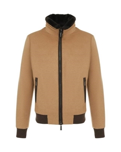 Бомбер из шерсти и кашемира Bellati-LE Moorer