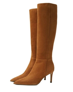 Замшевые сапоги Kiton