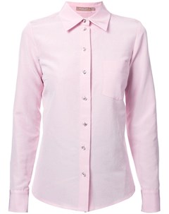 Michael kors collection рубашка с блестящими пуговицами 2 розовый Michael kors collection