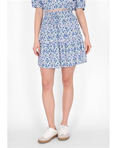 Юбка А-силуэта, синий Mymo