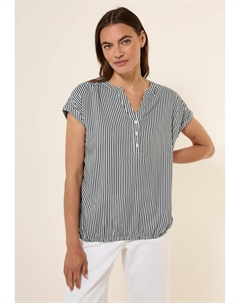 Блуза GESTREIFTE KURZARM, серый Cecil