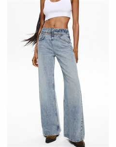 Джинсы свободного кроя, цвет Blue Denim Pull & bear
