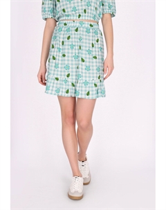 Юбка А-силуэта, бирюзовый Mymo