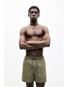 Шорты для плавания TEXTURED, хаки Pull & bear