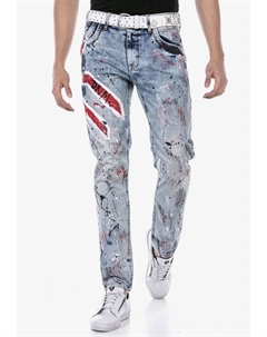 Джинсы облегающего кроя, светло-голубой Cipo&baxx