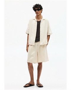 Шорты TEXTURED, песочный Pull & bear