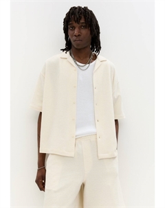 Рубашка SHORT SLEEVE, бежевый Pull & bear