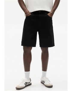 Джинсовые шорты STANDARD - BERMUDA, черный Pull & bear