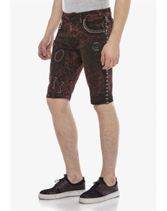 Джинсовые шорты ROTTEN, красный Cipo&baxx