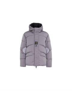Пуховик мужской фиолетовый Stone island