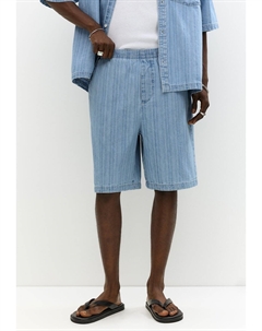 Джинсовые шорты, цвет Blue Denim Pull & bear