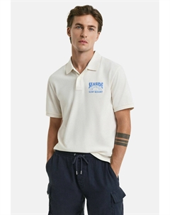 Рубашка поло GRAPHIC, кремовый Gant
