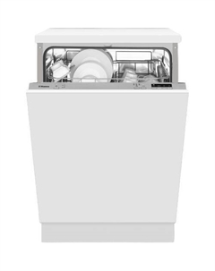 Встраиваемая посудомоечная машина Hansa ZIM674H, полноразмерная, ширина 59.8см, полновстраиваемая, загрузка 12 комплектов