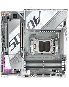 Материнская плата B850M AORUS ELITE WIFI6E, Socket AM5, AMD B850, mATX, Ret Gigabyte