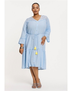 Повседневное платье, синий Yoek