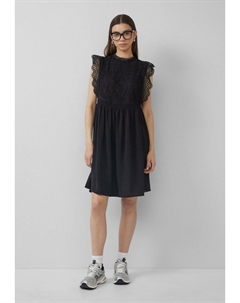 Повседневное платье KURZES, черный Qs