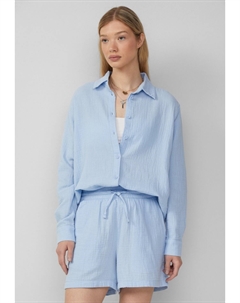 Блузка на пуговицах, светло-голубой Qs