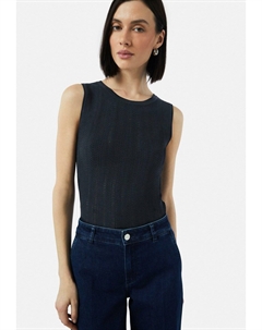 Джемпер SLIM-FIT- MIT STRUKTURMUSTER, темно-синий Comma,