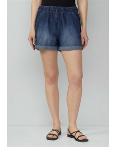 Джинсовые шорты COMFORT FIT MID RISE ELASTIKBUND, цвет Dunkelblau Qs