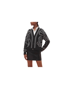 Свитер женский кашемировый Hermes, черный Hermès