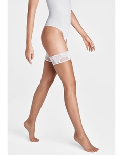 Гольфы NUDE 8, карамельный/белый Wolford