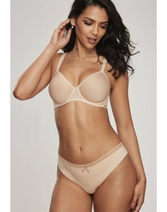 Бюстгальтер на косточках, светло-коричневый Lascana