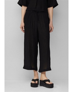 Брюки STRUKTURIERTE CULOTTE, черный Qs