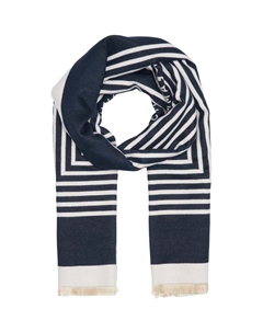 Шарф, темно-синий Comma,