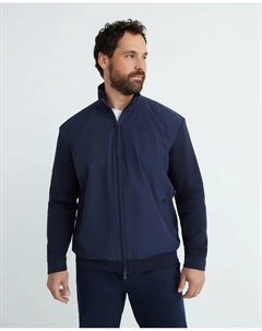 Мужская гибридная куртка на молнии, большие размеры, темно-синий Paul & shark