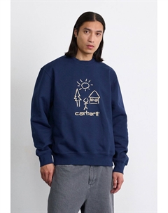 Толстовка MASTERPIECE, синий Carhartt wip