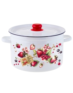 Кастрюля 7,0л цилиндрическая Ягодки Appetite