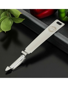 Овощечистка вертикальная zero, нержавеющая сталь, цвет серебряный Доляна