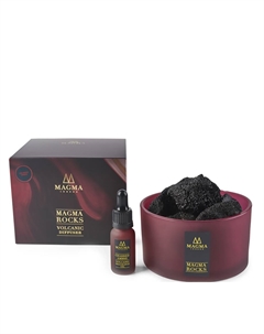 Аромадиффузор из вулканической лавы, чарующая амбра / 15 мл Magma london