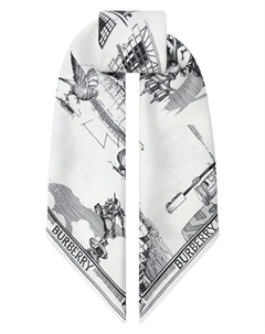 Шелковый платок Burberry