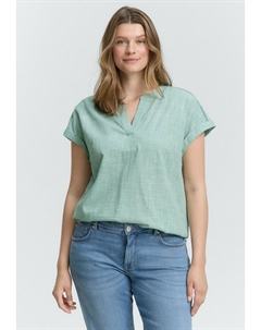 Блуза, зеленый Tom tailor