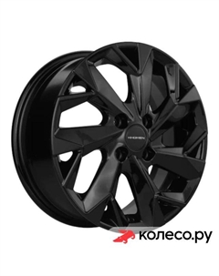 Литой диск KHW1508 (Lada Granta) 6x15/4*98 D58.6 ET35 Black Khomen wheels