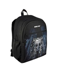 Рюкзак школьный Девушка с косами 31х42х15 см полиэстер резиновая нашивка сублимационная печать 1 отд Нет марки