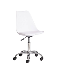 Кресло крутящееся Tulip белое (21552) Tetchair