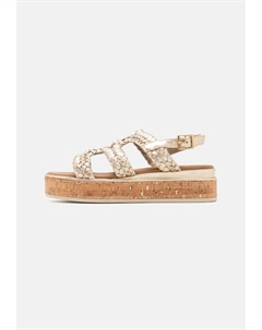Босоножки на платформе 2-28700-44, золотой Marco tozzi